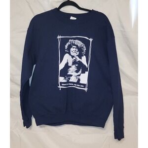 🔥 Nowave NC Blue Surf Sweatshirt "There Is No Wave, Only The Sea" Sz Medium 🔥